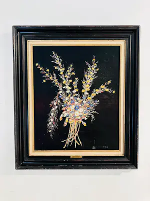 Magda Verschaeve - Bloemenstilleven olieverfschilderij kopen? Bied vanaf 40!