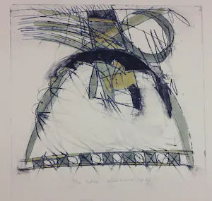 Wim Zurne - Zeefdruk, Lot van 9 grafische werken kopen? Bied vanaf 100!