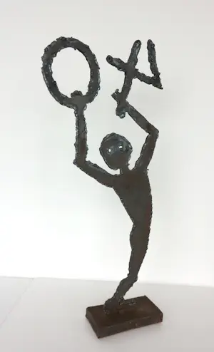 Albrecht Genin - Sculptuur van metaal, Figur 40 kopen? Bied vanaf 150!