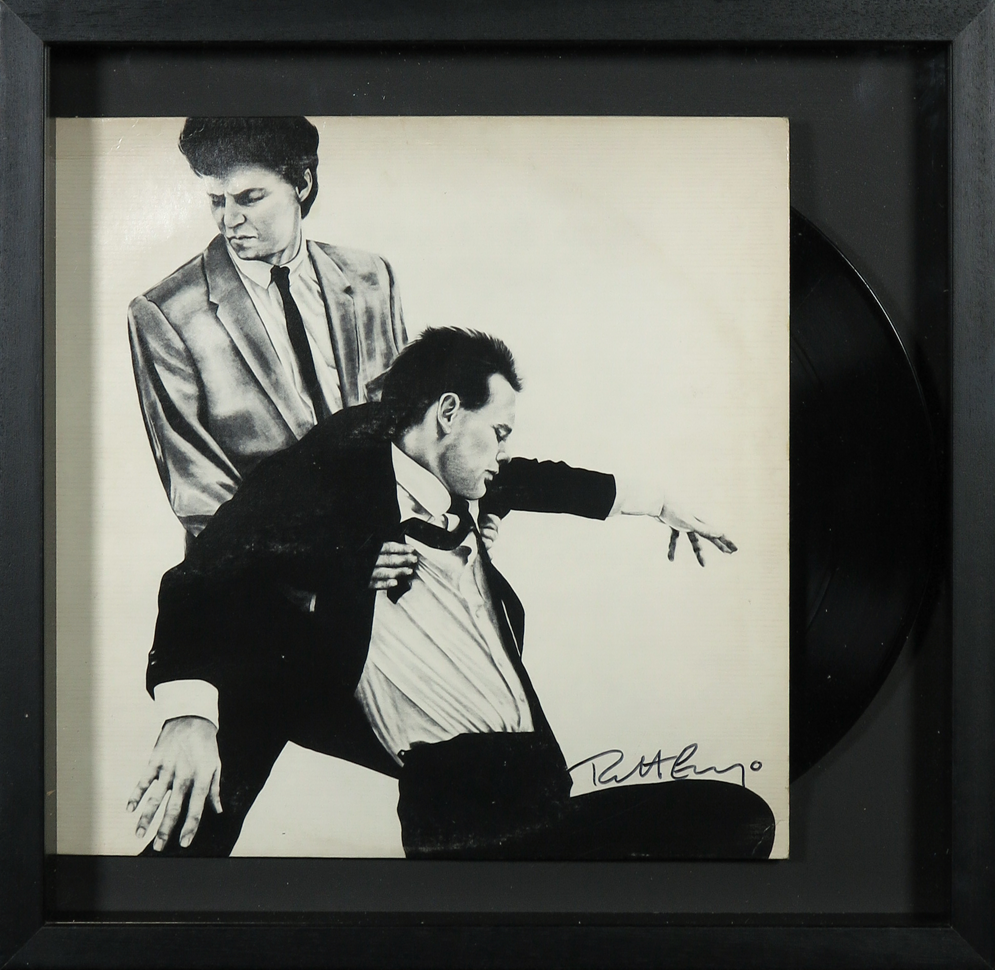 Robert Longo - Gesigneerde LP-hoes, Glenn Branca album: The Ascension - Ingelijst verkocht voor € 231!