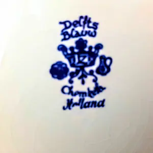 Chemkefa - Wandteller Keramik Delft Blauw Dekor Winterlandschaft nach F.J. du Chattel 70er kopen? Bied vanaf 20!