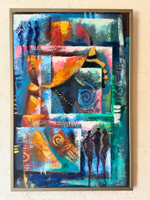 Godwin Adjei Sowah - Abstract verkocht voor € 45!