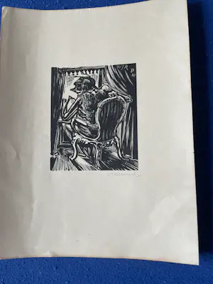 Willem Rozendaal - Man voor venster kopen? Bied vanaf 40!