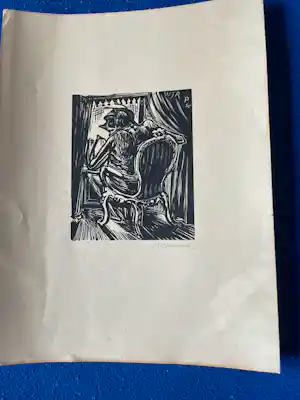 Willem Rozendaal - Man voor venster kopen? Bied vanaf 40!