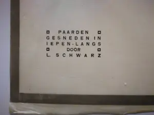 Mommie Schwarz - Twee paarden. kopen? Bied vanaf 119!