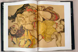 Egon Schiele - "Galerie Arnot Januar 1915-9-5-1-K". kopen? Bied vanaf 25!
