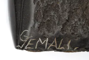 Chitua Jemali - Beeld van gesneden steen: Januskop - 1996 kopen? Bied vanaf 149!