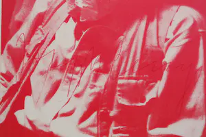 Joseph Beuys - JOSEPH BEUYS: Karte "Flug nach Amerika", 1974, signiert,Version rosa kopen? Bied vanaf 100!