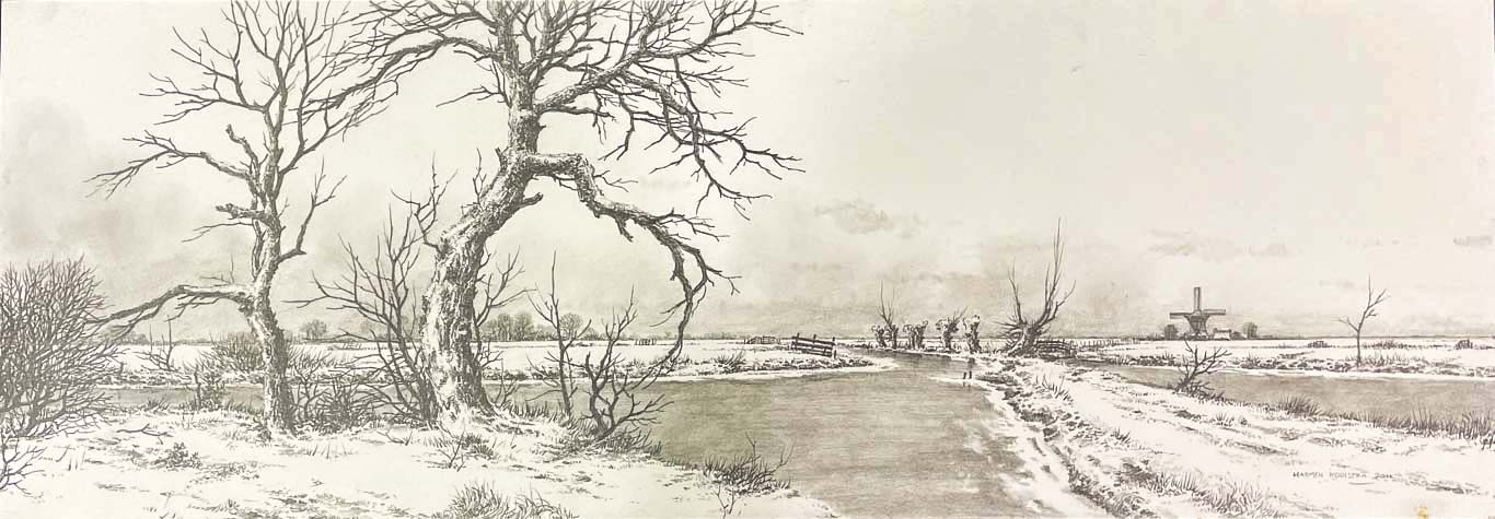 Harmen Kooistra - Landschap Zuidholland kopen? Bied vanaf 45!