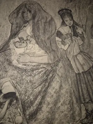 Jan Toorop - Moederschap kopen? Bied vanaf 35!