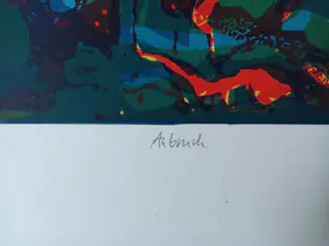 Gabriele Sperlich - Anbruch 2021 Holzschnitt Linolschnitt Irisdruck Auflage nur 50 Exemplare kopen? Bied vanaf 60!
