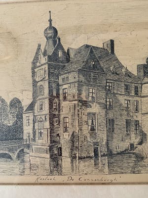 Niet of onleesbaar gesigneerd - M. Dyk (slecht leesbaar) kopen? Bied vanaf 1!