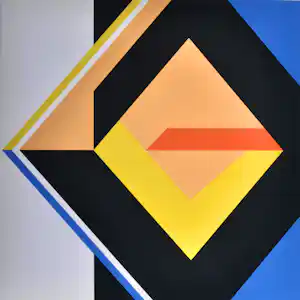 Guy Vandenbranden - Exodus - Zeefdruk - Gesigneerd - 52x52 cm - 1970 verkocht voor € 479!