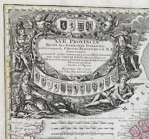 Matthäus Seutter - XVII PROVINCIAE BELGII SIVE GERMANIAE INFERIORIS kopen? Bied vanaf 100!