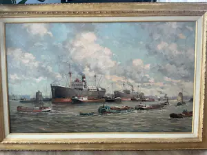 Pieter Wagemans - Havenzicht kopen? Bied vanaf 1000!