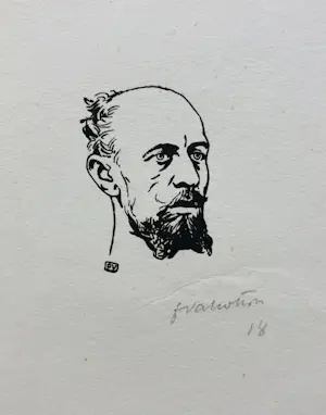 Felix Vallotton - portret kopen? Bied vanaf 75!