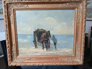 Louis van der Pol - Paard en kar aan zee kopen? Bied vanaf 180!