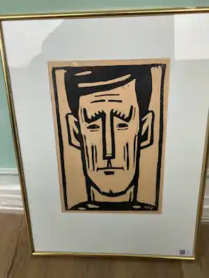 Wim Sinemus - zonder titel verkocht voor € 149!
