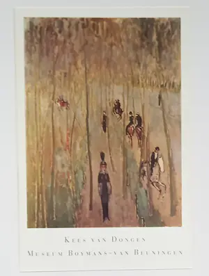 Kees van Dongen - Affiche "Le chemin de la vertu/Weg van de deugd " kopen? Bied vanaf 65!