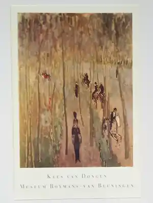 Kees van Dongen - Affiche "Le chemin de la vertu/Weg van de deugd " kopen? Bied vanaf 65!