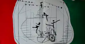Constant - litho: New Babylon + gesigneerd portfolioblad - 1963 verkocht voor € 299!