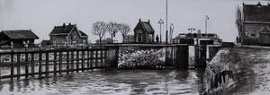 Charles J. Kemper - Pen tekening: Boerderij in Oudewater kopen? Bied vanaf 50!