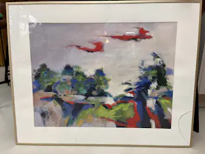 Rob van Essen - Landschap achter de dijken kopen? Bied vanaf 125!