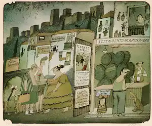 Adolf Born - Ets, Granada verkocht voor € 400!