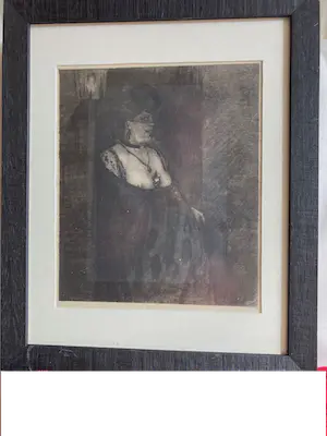 Felicien Rops - La Pierreuse (the Prostitute) kopen? Bied vanaf 49!