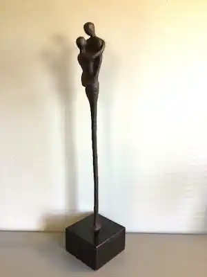 Jos Gielen - “ Liefdespaar “ XL versie . verkocht voor € 189!