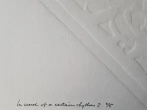Jan Hendriks - Zero-Art blind/preegdruk uit 1972 -'in search of ...' zeer kleine oplage (4/5) kopen? Bied vanaf 87!