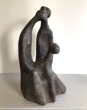 Austin Productions - Sculptuur “ Happy family “ zeldzaam verkocht voor € 89!