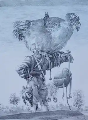 Peter Vos - Dodo - gesigneerde litho verkocht voor € 279!