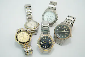 52 - Diversen Stalen Herenpolshorloges met band Seiko/Citizen/Pulsar kopen? Bied vanaf 15!