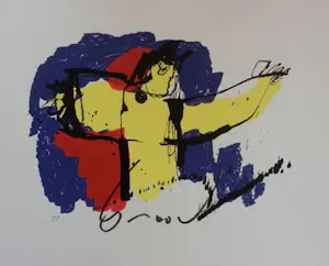 Herman Brood - Kleurenzeefdruk BRASIL GOD Handgesigneerd kopen? Bied vanaf 275!