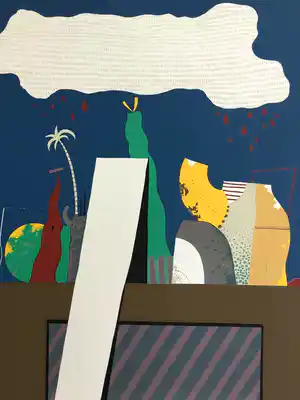 Karl Korab - Tropenregen verkocht voor € 115!