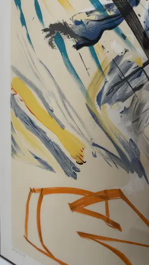 Salvador Dali - Litho Les Vitraux: LA PAROLA DIVINA kopen? Bied vanaf 650!