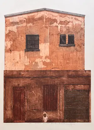 Miki Van der Eecken - Kleurets aquatint - Miki Van Der Eecken - "ROMA 2" - 1/50 - 1974 kopen? Bied vanaf 75!