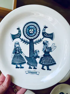 De Sphinx - Set van 4 Vintage Royal Sphinx Maastricht ontbijtborden, 1960 kopen? Bied vanaf 35!