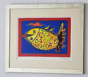 Corneille - Poisson Joyeux - E.A - 1999 - Handgesigneerd kopen? Bied vanaf 500!