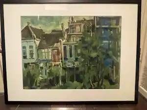 Marten Klompien - Achterzijde Hofstraat Groningen kopen? Bied vanaf 1250!
