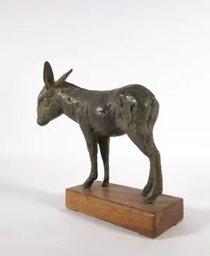 Evert den Hartog - Bronzen ezeltje kopen? Bied vanaf 600!