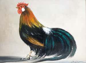 Henk Poeder - Phoenix cock verkocht voor € 35!