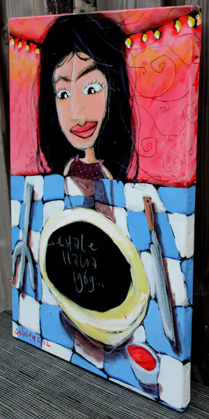 Selwyn Senatori - Acryl verf op doek: Estata Italia - 2002 kopen? Bied vanaf 299!