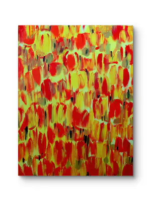 Elva Polyakova - Abstract tulips kopen? Bied vanaf 250!