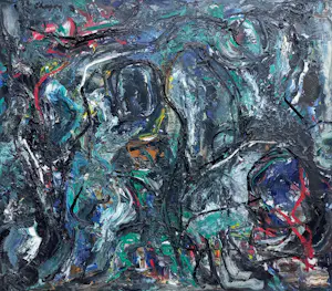 Jules Chapon - Black magic, olieverf op doek (ingelijst) kopen? Bied vanaf 695!