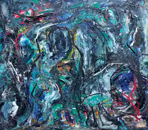 Jules Chapon - Black magic, olieverf op doek (ingelijst) kopen? Bied vanaf 695!
