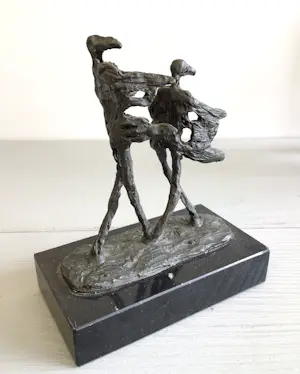 Bernadette Leijdekkers - Sculptuur “ De wind mee hebben “ kopen? Bied vanaf 59!