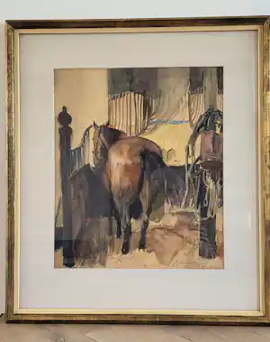 Jan Groenestein - paardenstal verkocht voor € 40!