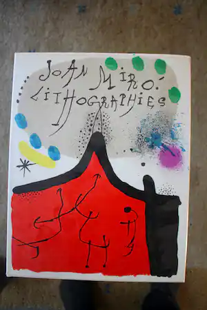 Joan Miro - Samlade litografier 1 verkocht voor € 275!